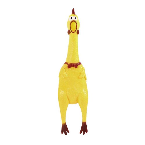 17cm yellow rubber scream - 17cm,
