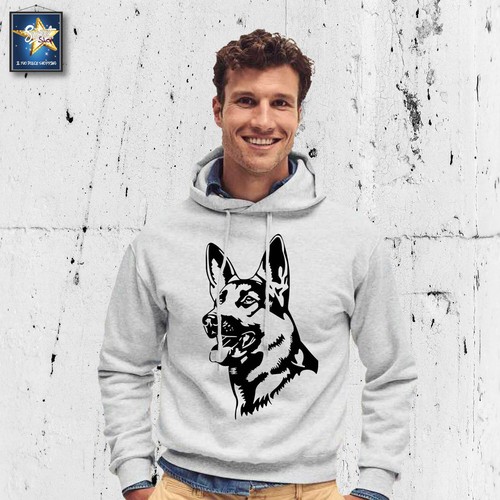 German shepherd sweatshirt fun - sweatshirt,