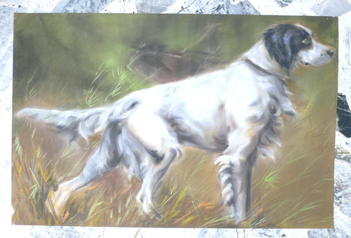 Vecchio dipinto 90x60 quadro - vecchio,