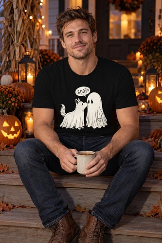 Cute ghost dog boo - cute,