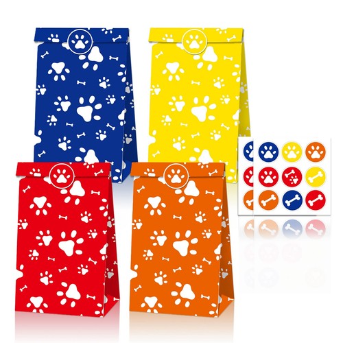 Multicolor candy piece dog - piece,