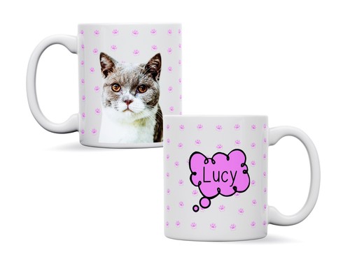 Custom pet mug cat dog - pet, mug,