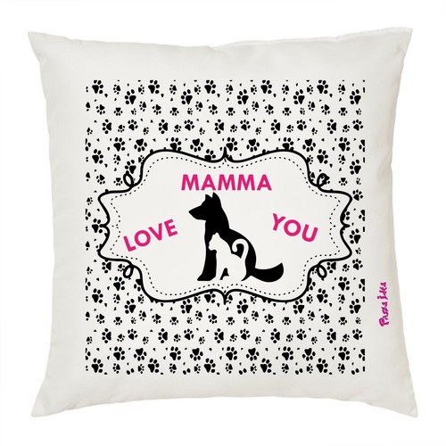 Cuscino 40x40 scritta mamma - 40x40,
