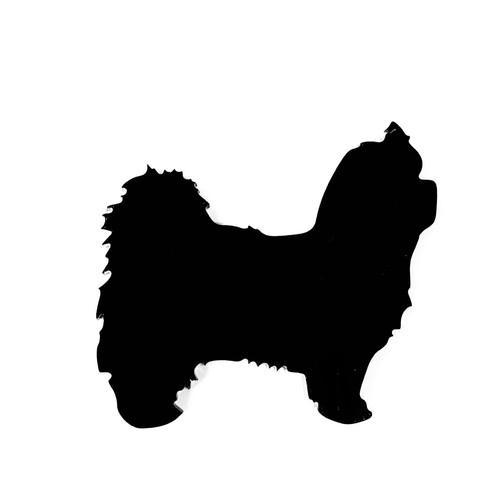 Maltese dog brooch - maltese, badge