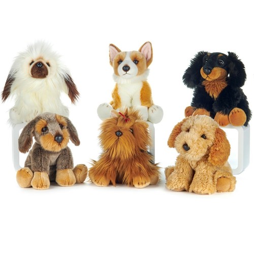 Cane peluche 30cm serie luxury - cane,