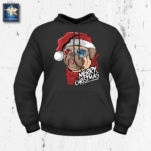Christmas sweatshirt dog gift - sweatshirt,